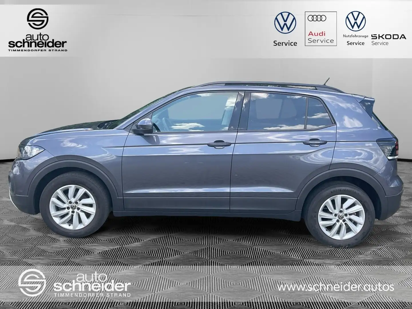 Volkswagen T-Cross T-Cross 1.0 TSI DSG Life Rückfahrkam ACC Sitzhzg Gris - 2
