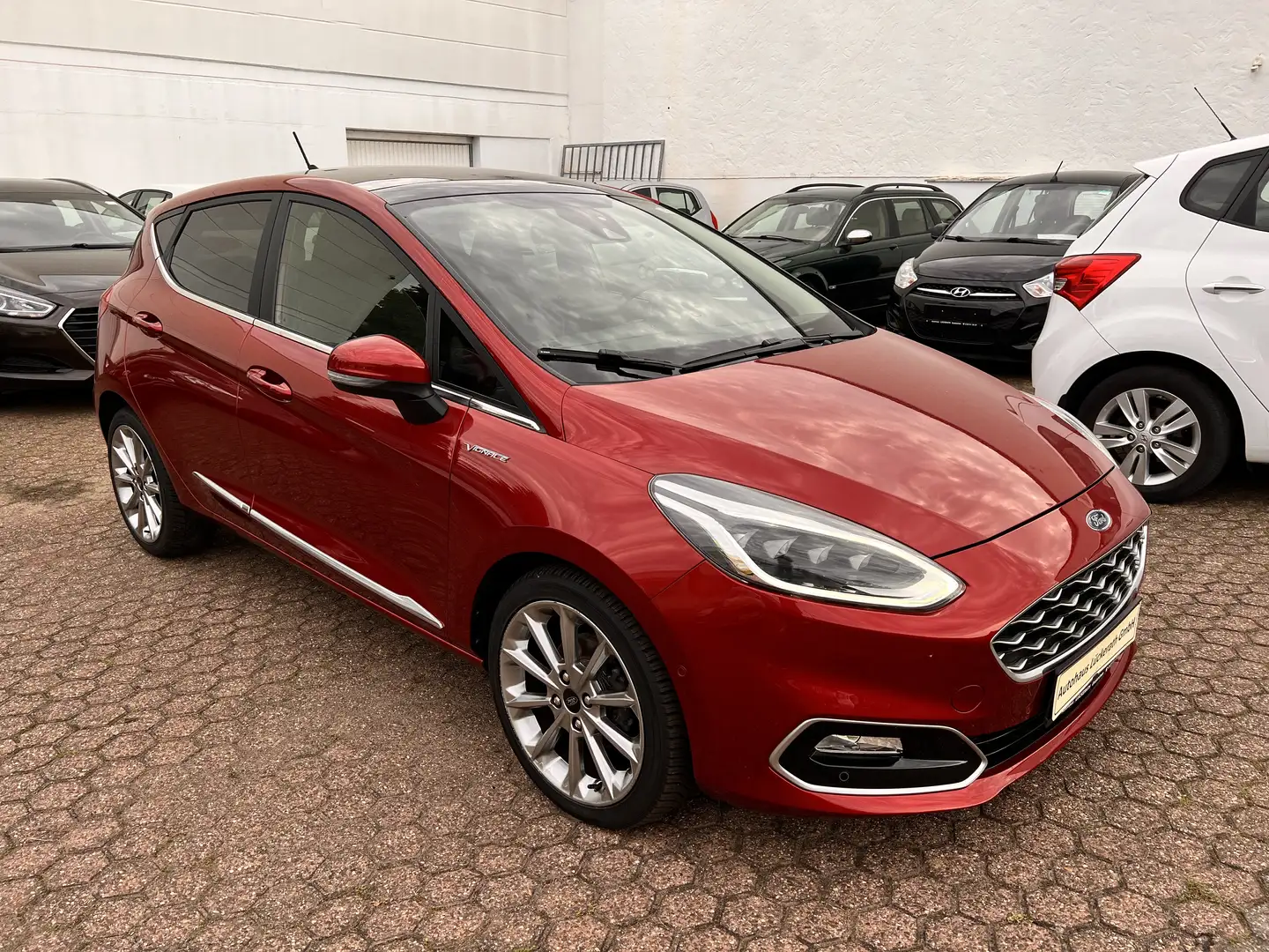 Ford Fiesta Fiesta 1.0 EcoBoost S&S Aut. VIGNALE Rouge - 1