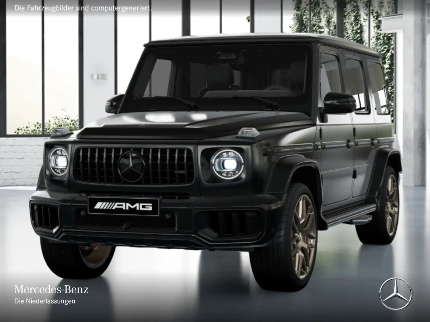 Mercedes-Benz G 63 AMG Perf-Pack 360° Stdhzg AHK Night Temp Negru - 2