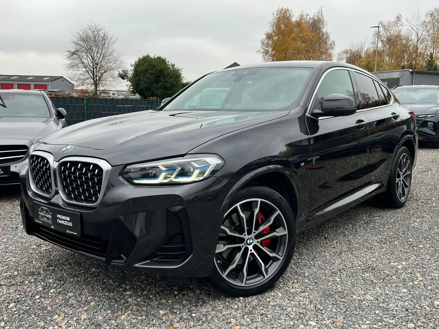 BMW X4 20d xDRIVE-M SPORT-LASER-AHK-LEDER-M PAKET Gris - 1