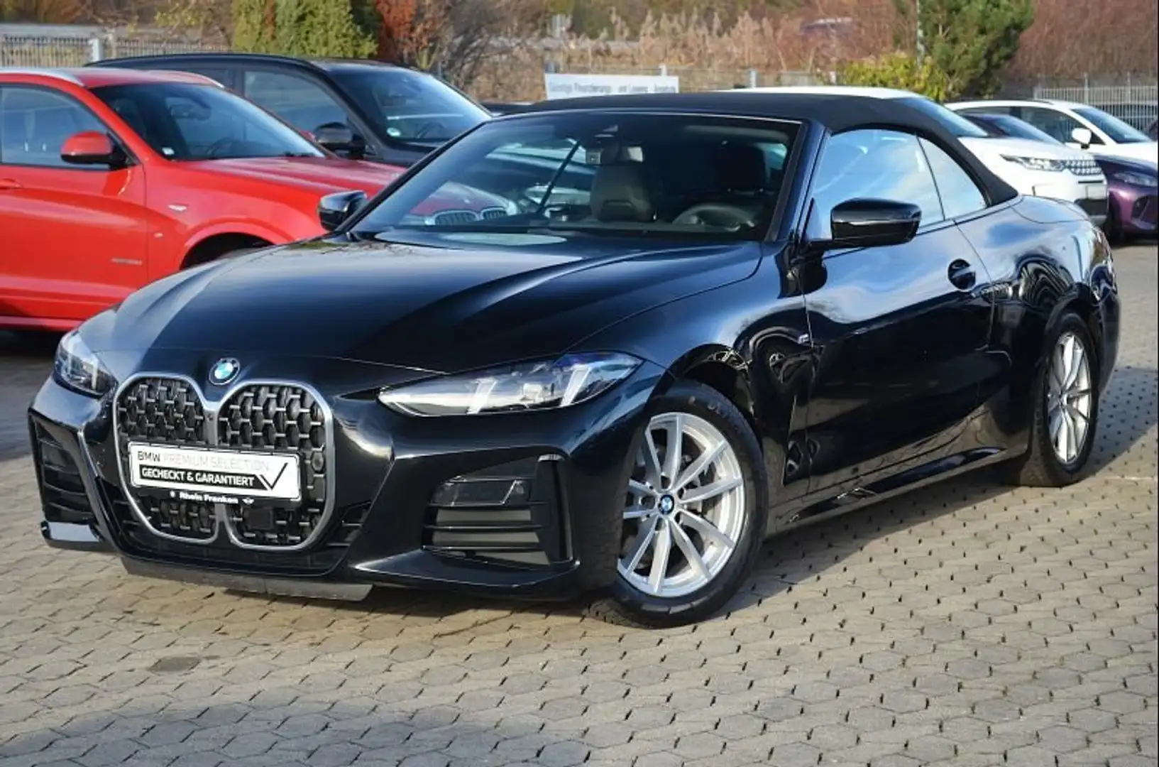 BMW 420 d Cabrio M Sport LiveCptProf.ACC.360°.Lenkhzg Schwarz - 2