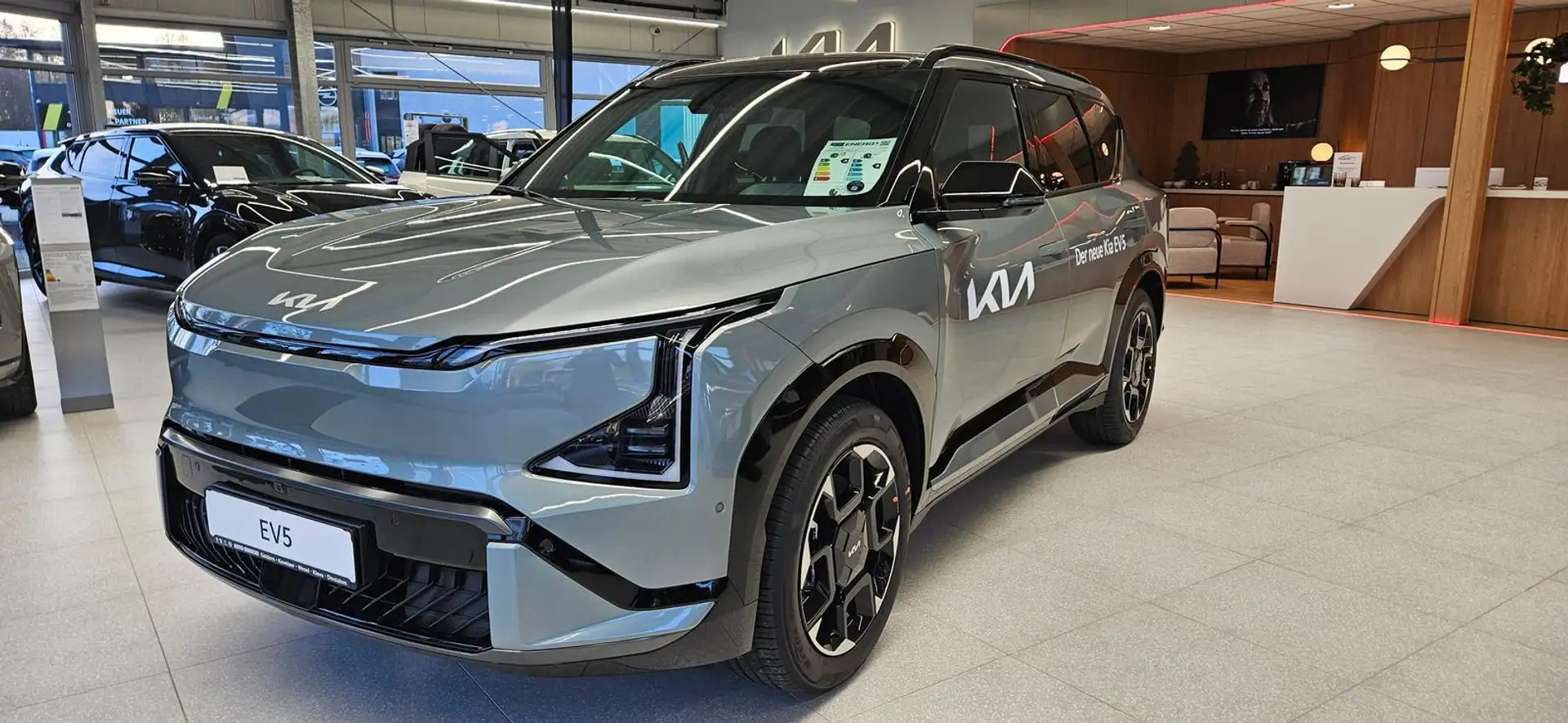 Kia EV5 160 kW GT-Line Launch Edition Grün - 1