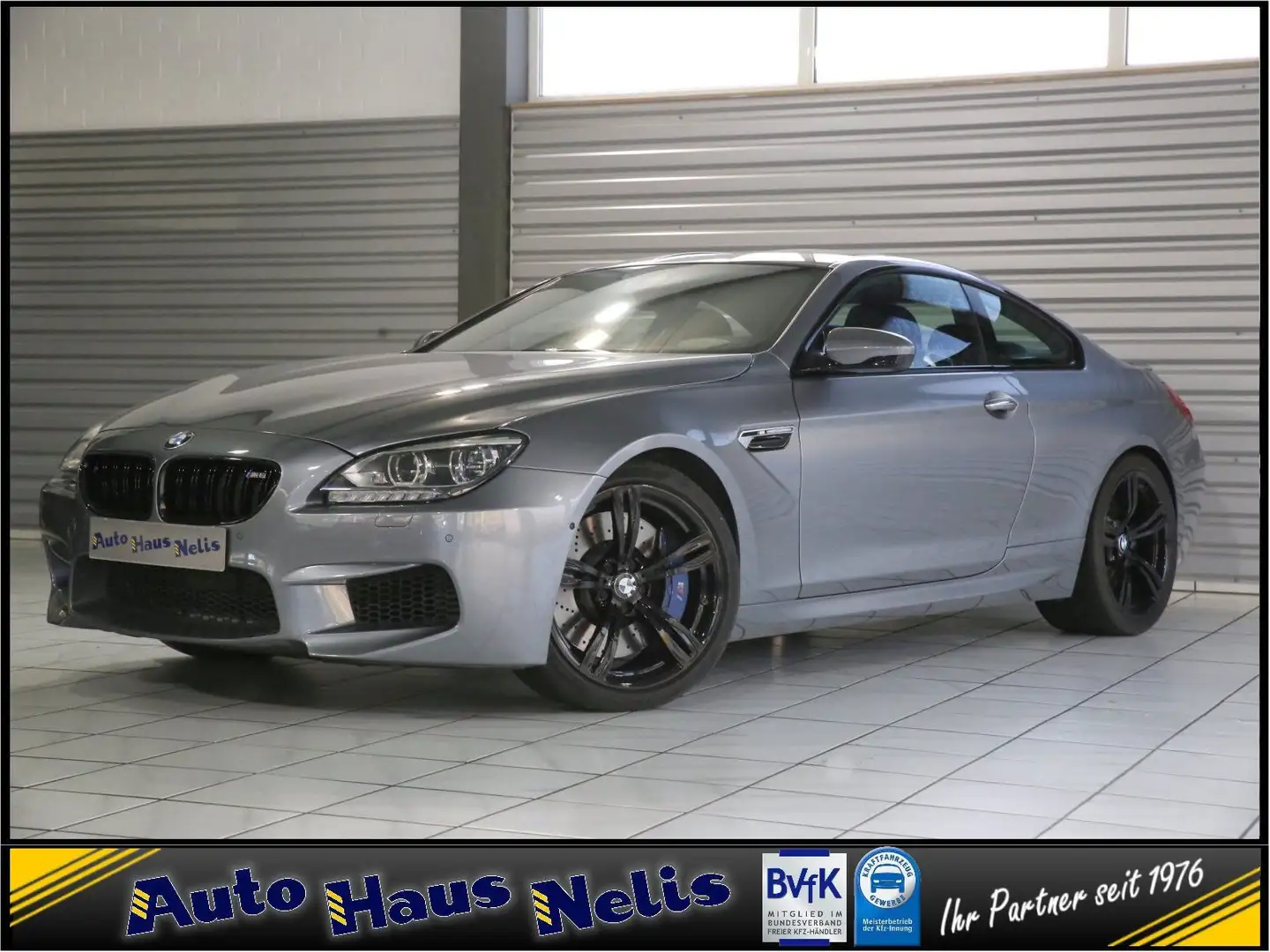 BMW M6 Coupe SoftClose Keyless HeadUp RFKam PDC Sitz Grey - 1