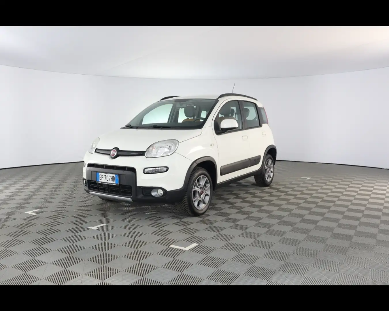 Fiat Panda 4x4 1.3 Multijet Blanc - 2