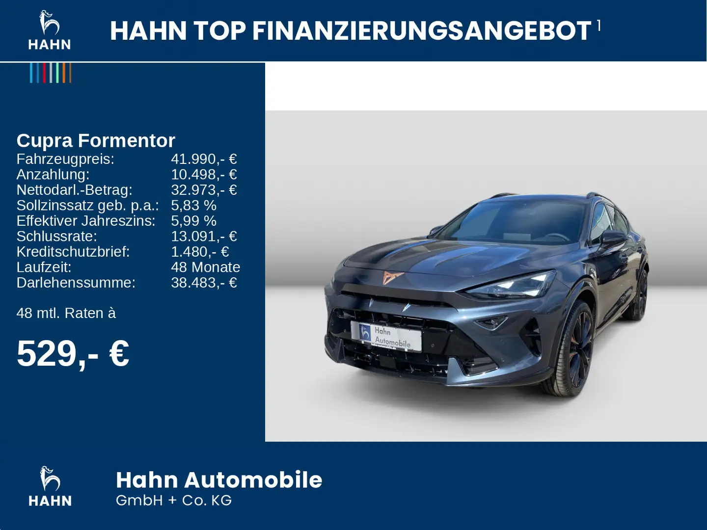 CUPRA Formentor 1.5eTSI DSG 150PS LED DAB V-Cockpit PD Gris - 2