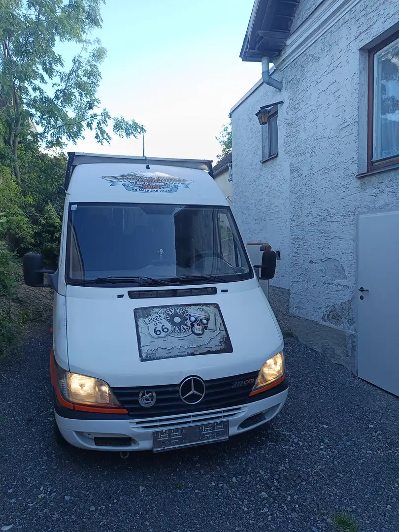 Mercedes-Benz Sprinter Mercedes Sprinter 211 CDI Camper – 8 Sitze eingetr Weiß - 1