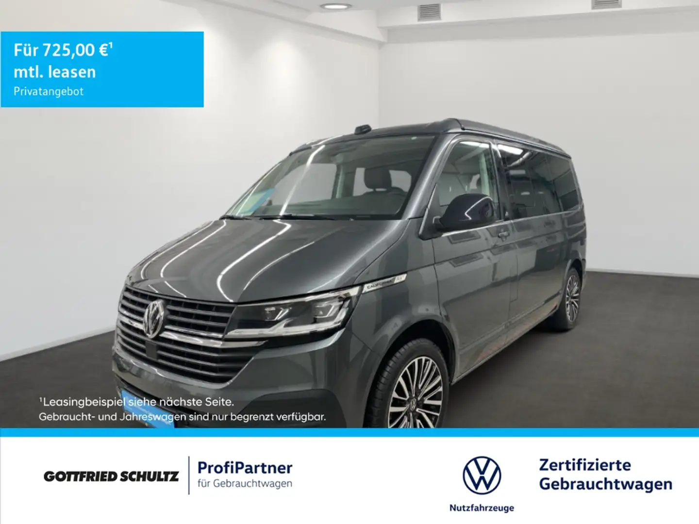 Volkswagen T6.1 California Beach Edition Tour 7-Sitze 2.0 DSG Grau - 1