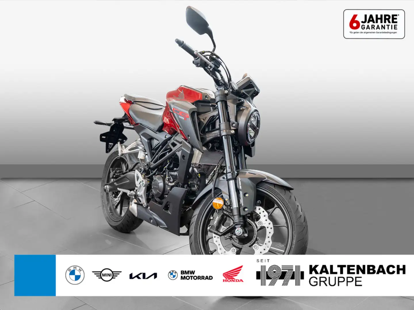 Honda CB 125 R LED B196 Führerschein LED ABS Rouge - 1