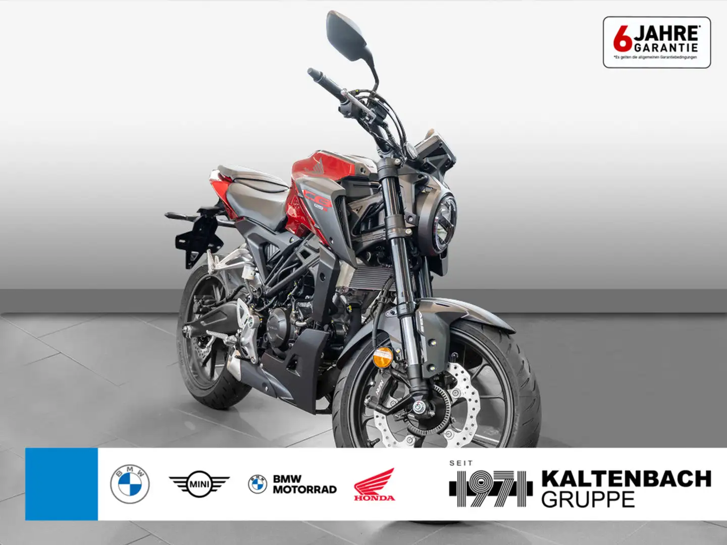 Honda CB 125 R LED B196 Führerschein LED ABS Rojo - 1