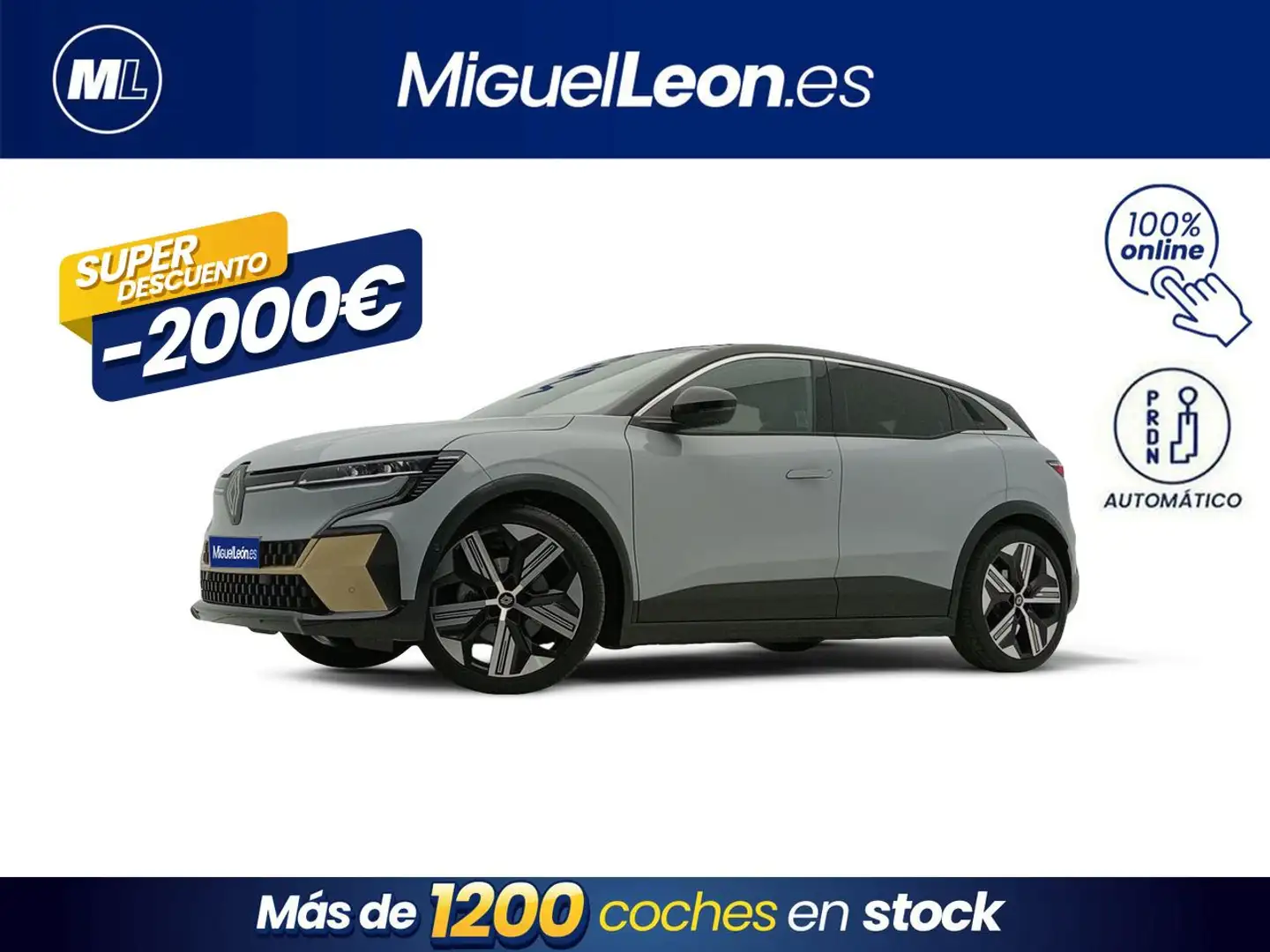 Renault Megane E-Tech Iconic EV60 160kW (220CV) optimum ch. Bílá - 1