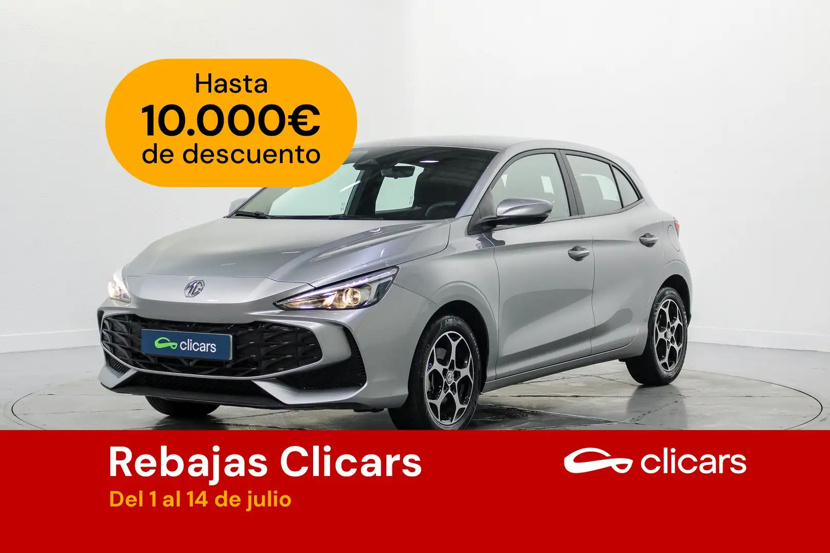 MG MG3 3 1.5 Hybrid+ Comfort 143kW Gris - 1