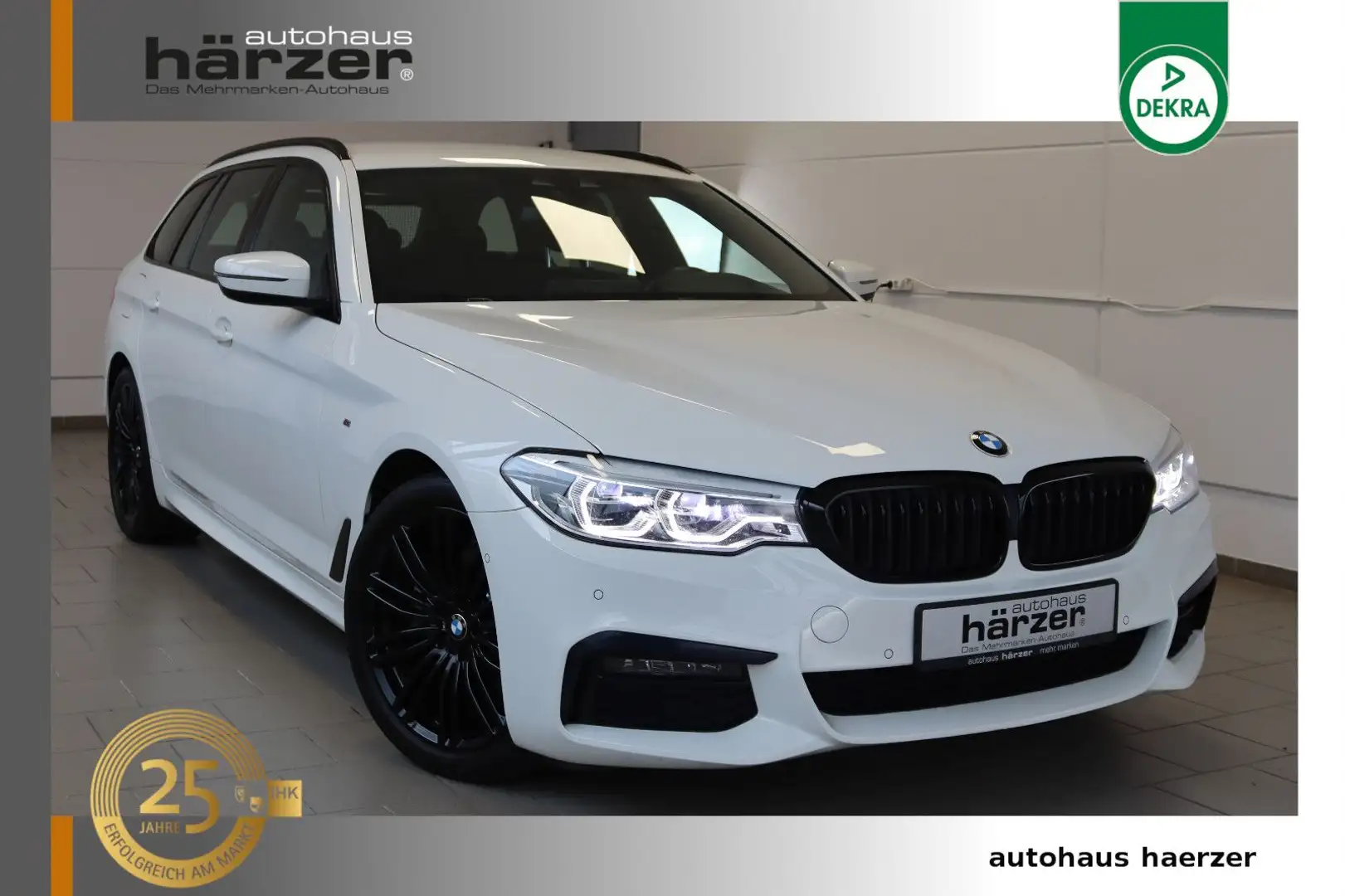 BMW 520 d Touring M Sport *Shadow*AHK*LED*LiveCockp.* Wit - 1