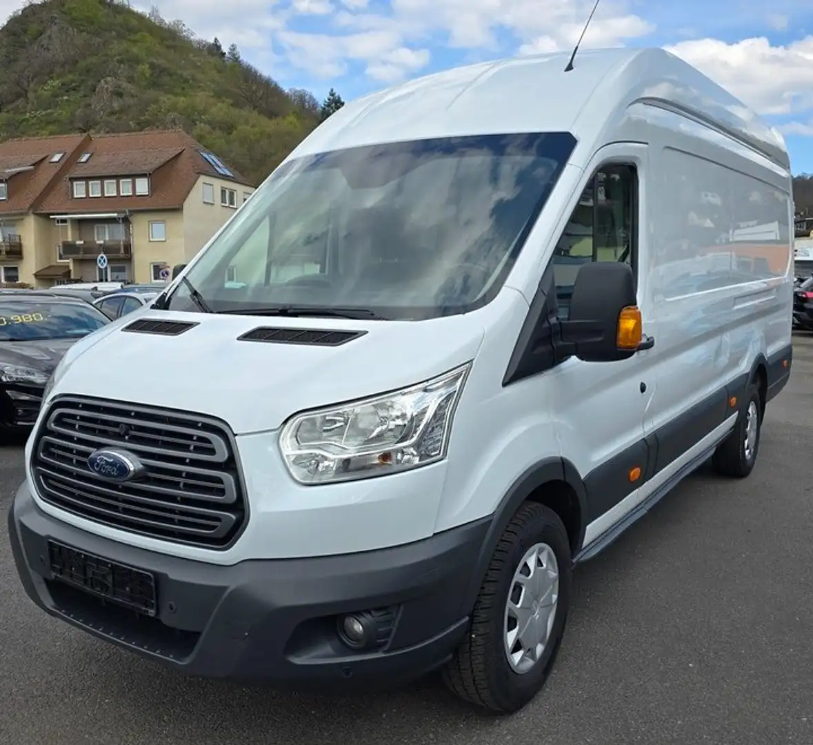 Ford Transit 350 L4H3 ATM bei 157 Tkm/Klima/ZV/PDC/Temp Weiß - 1