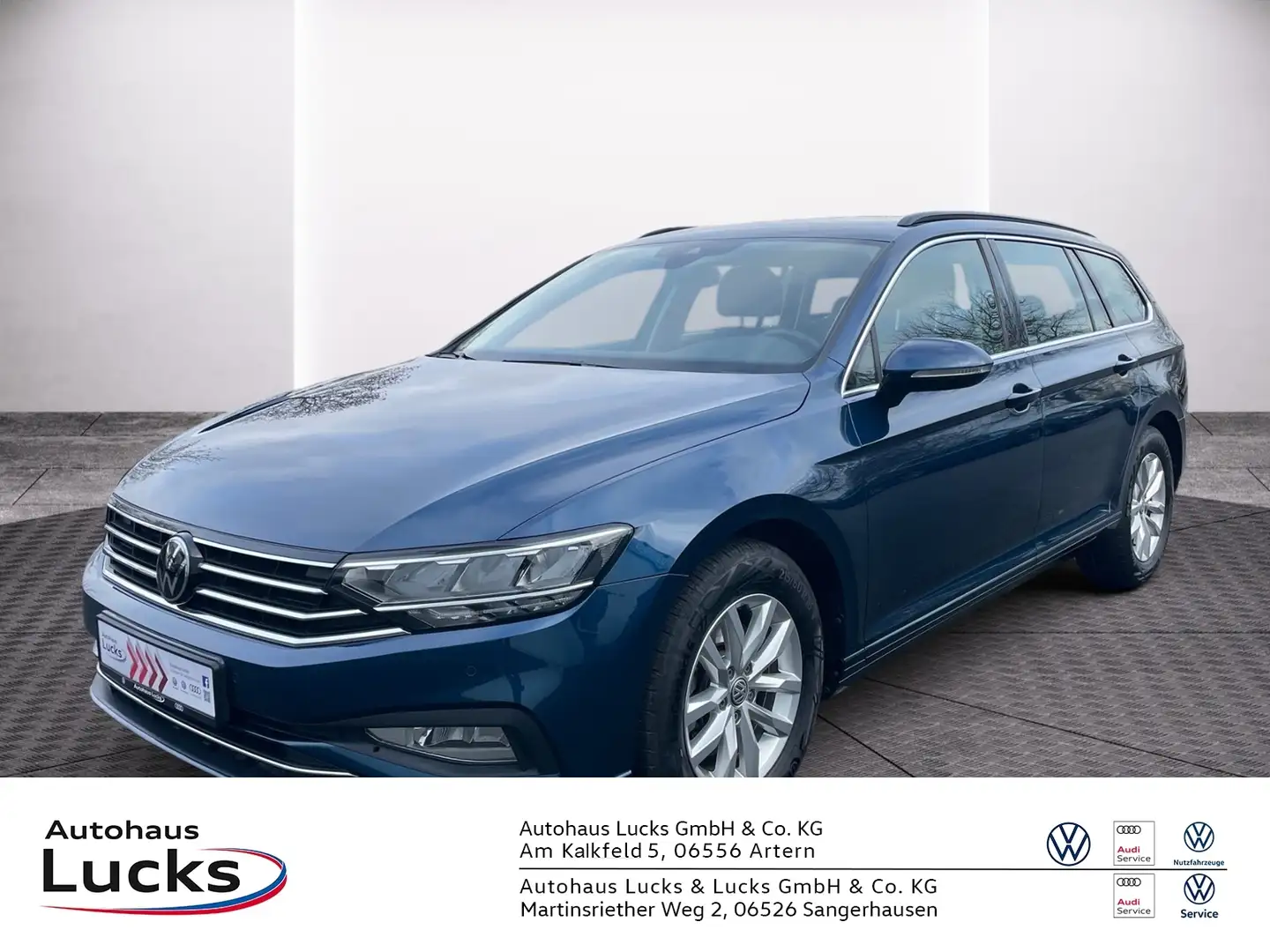Volkswagen Passat Variant 2.0 TDI Business LED NAVI ACC Blau - 1