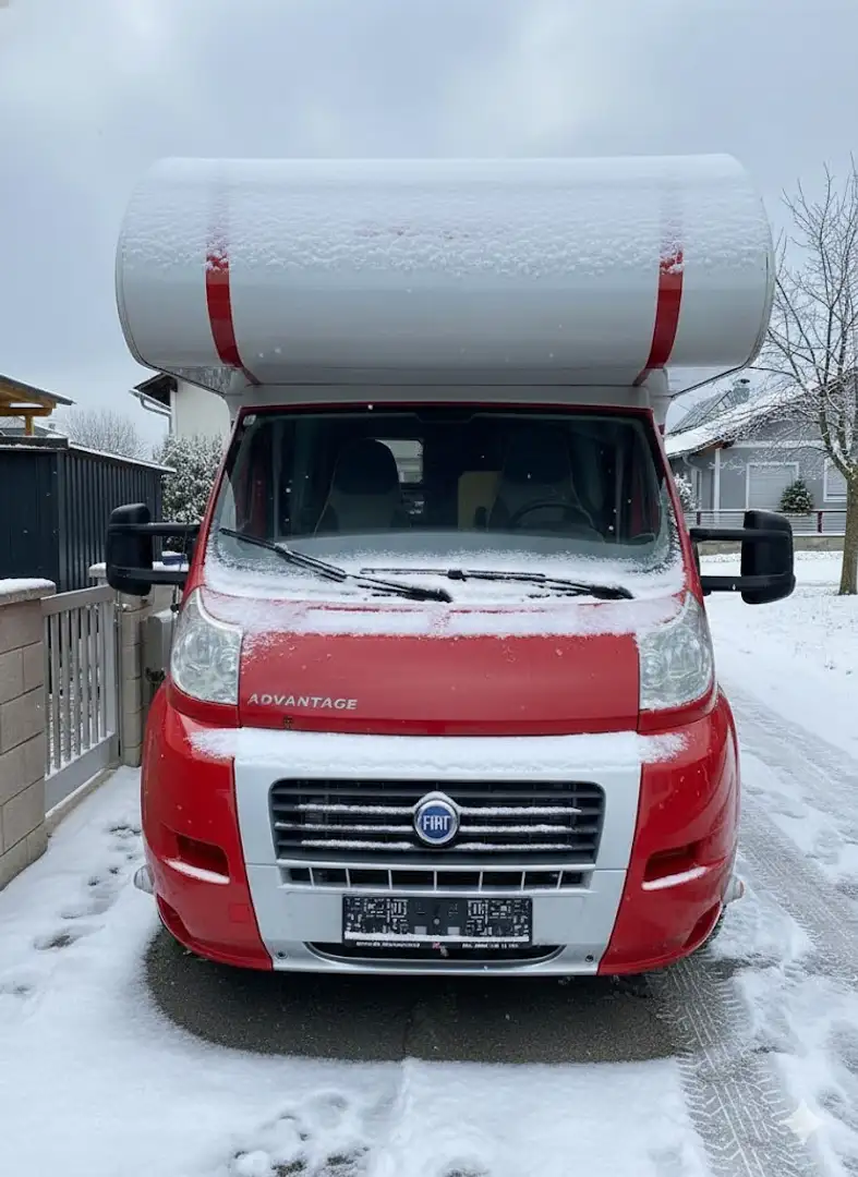 Fiat Ducato Dethleffs Advantage A 5831 2,3 Liter 130 MultiJet Rot - 1