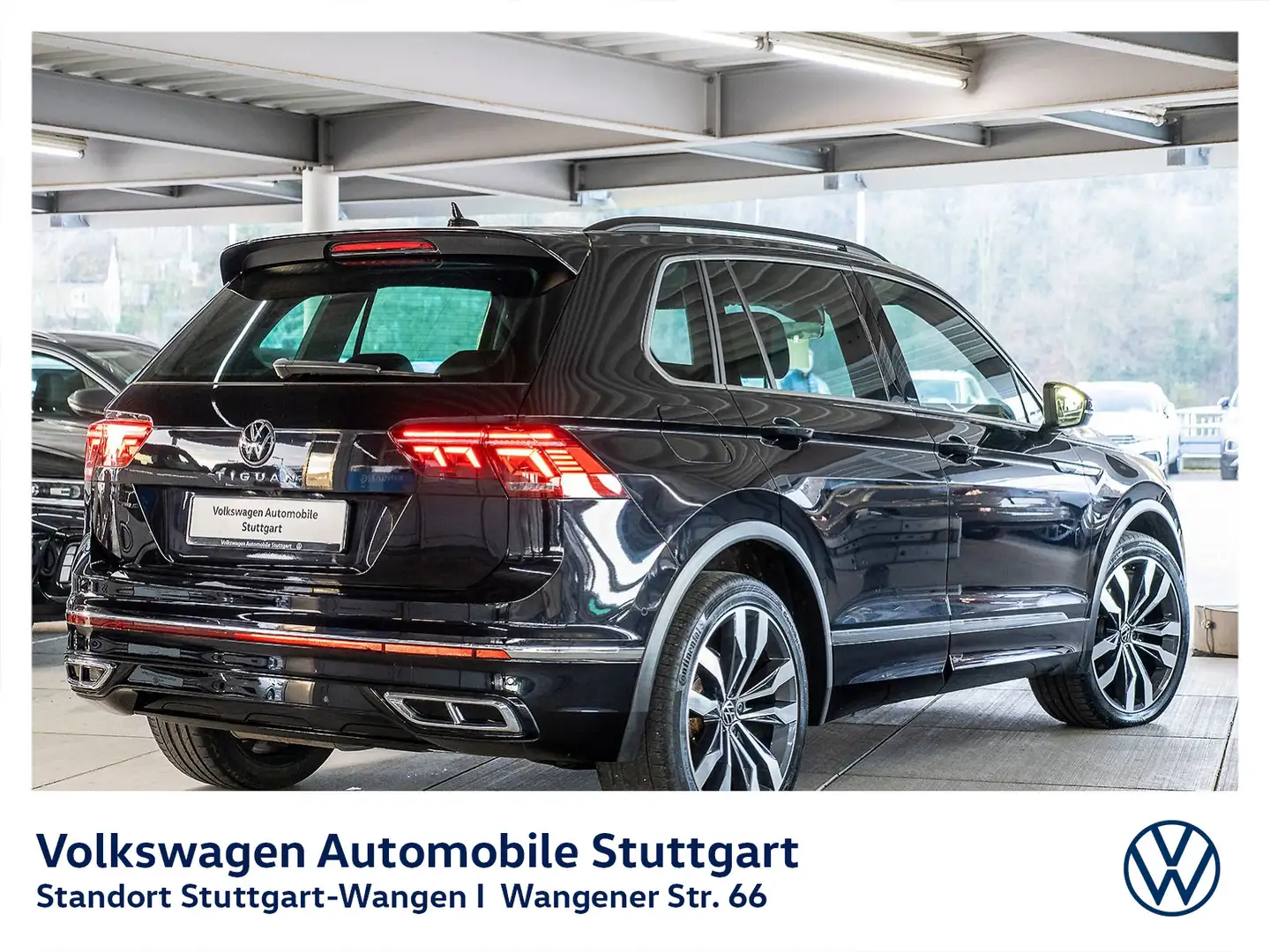 Volkswagen Tiguan R-Line 2.0 TDI DSG Navi Kamera ACC SHZ Schwarz - 2