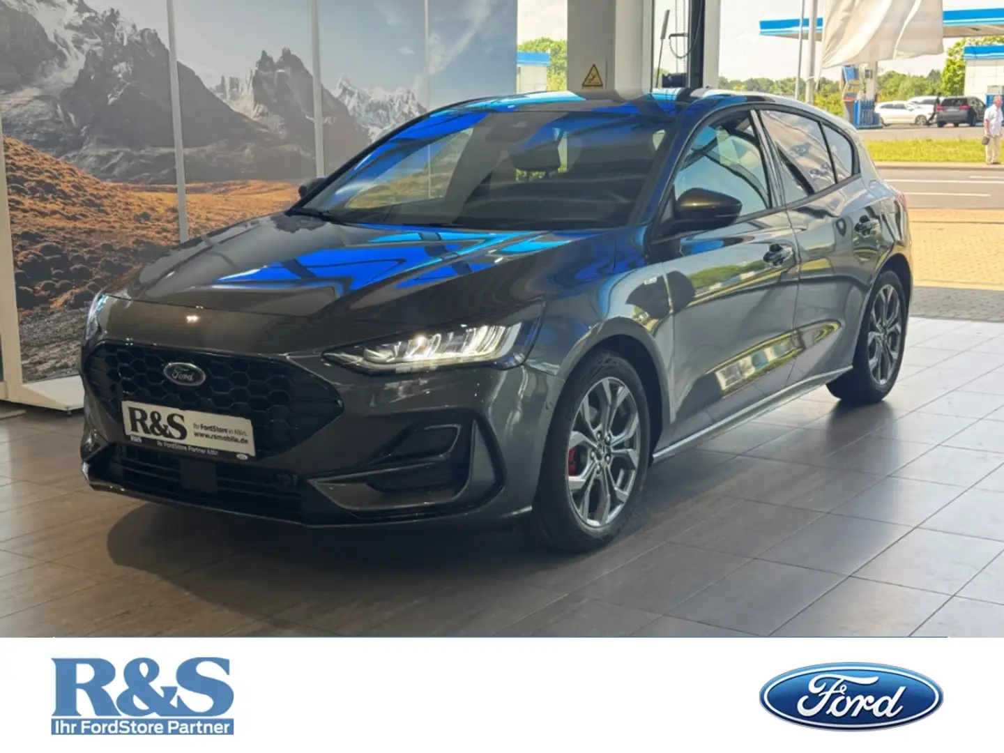 Ford Focus ST-Line Rückfahrkamera+LED+Klimaautomatik+Tempomat Gris - 1