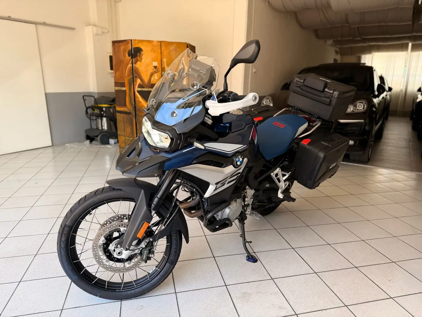 BMW F 850 GS TROPHY 1 PROP, TRIS VALIGE , GARANZIA BMW 07/2027 Blu/Azzurro - 1