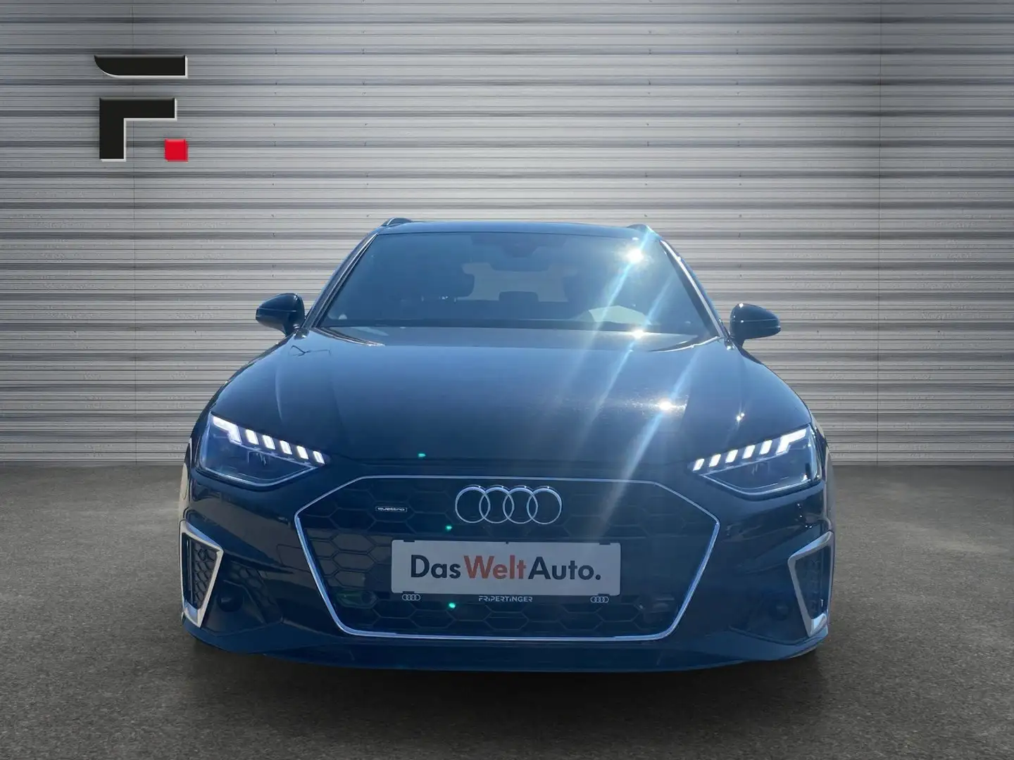 Audi A4 40 TDI S line Schwarz - 2