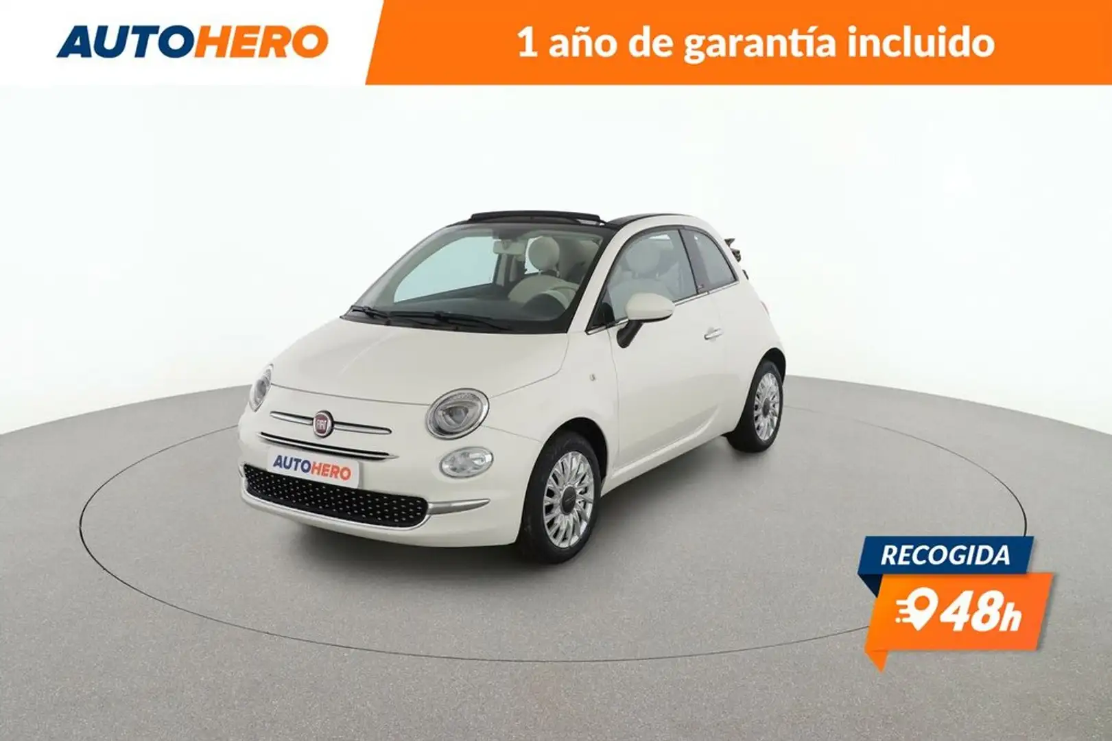Fiat 500 1.2 Lounge Amarillo - 1