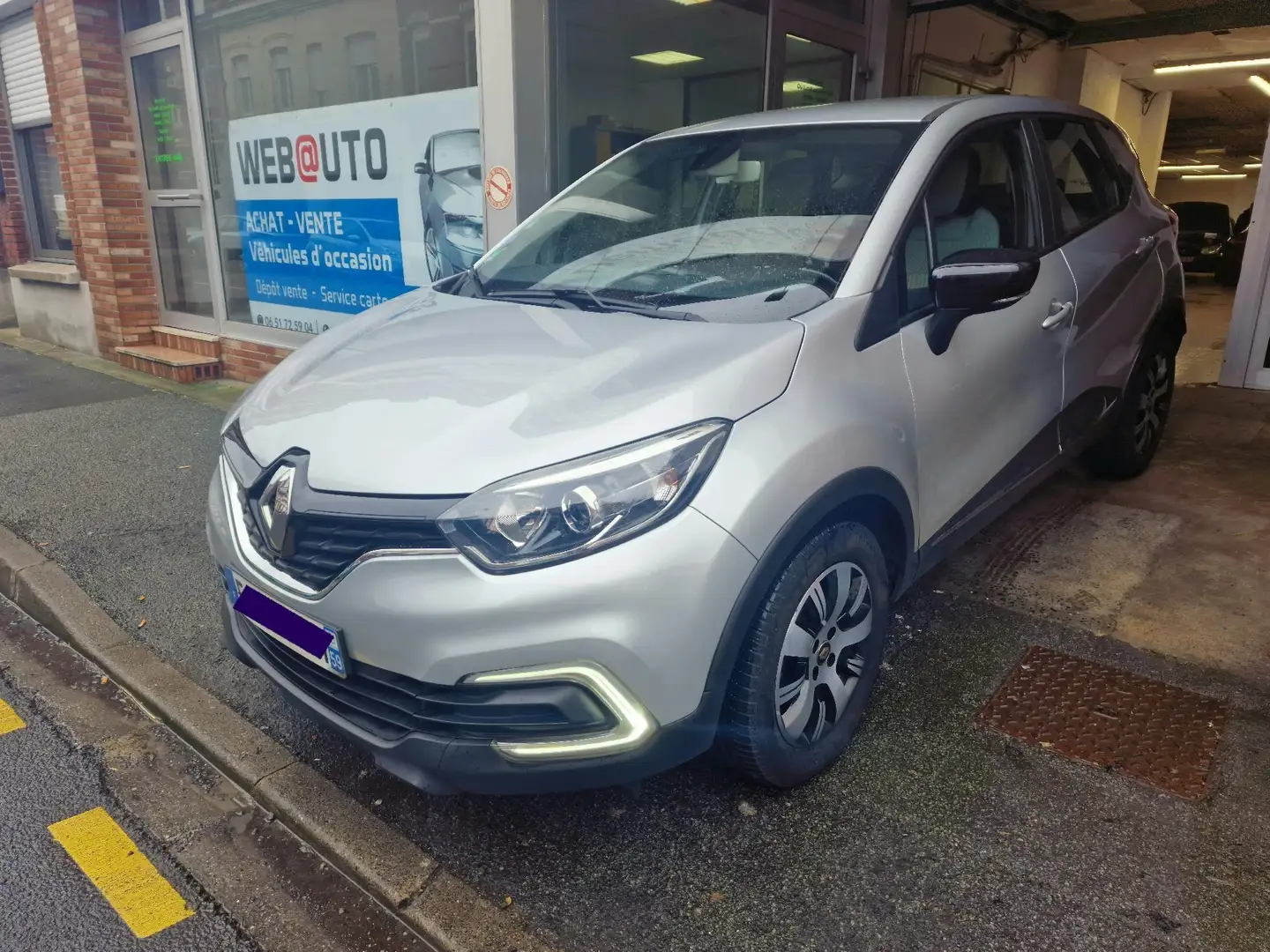 Renault Captur TCe 130 FAP Intens Argent - 1