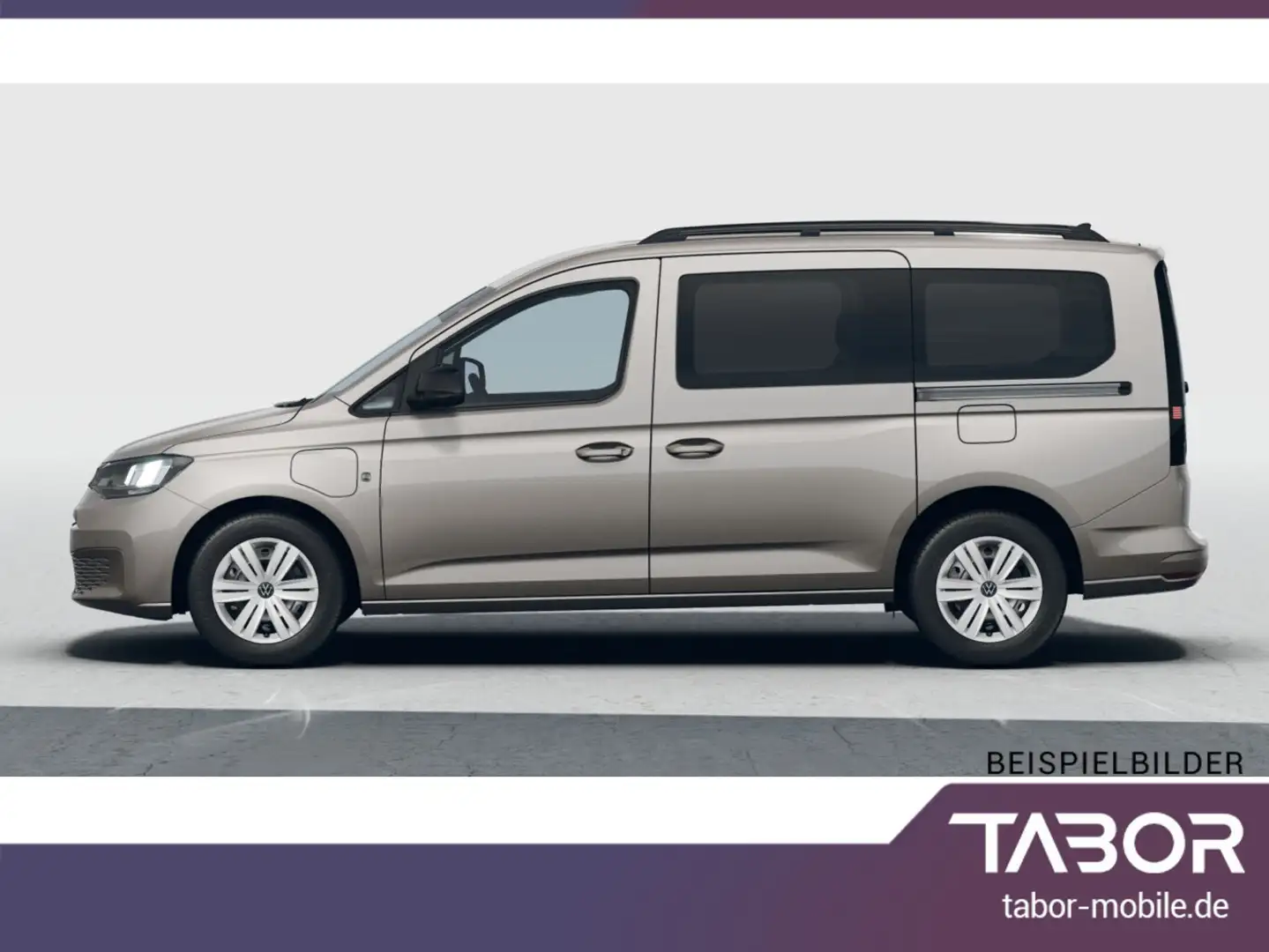 Volkswagen Caddy PHEV 116 DSG 4JahreG Kam SHZ RW:117km Beige - 2