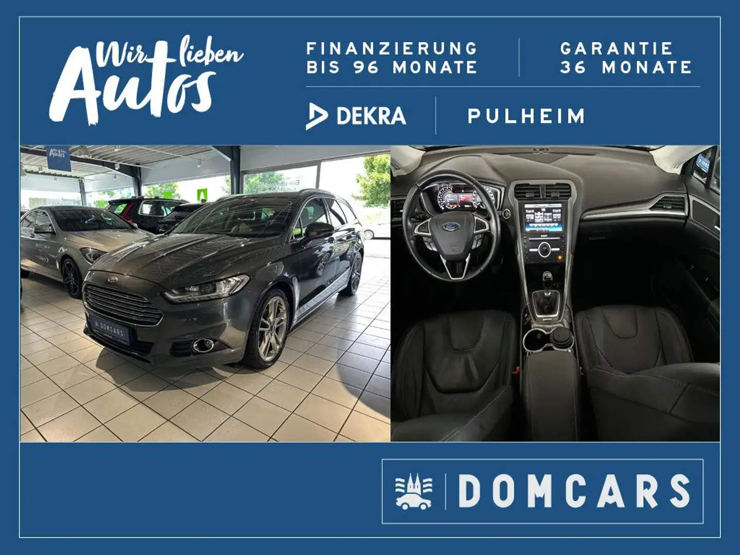 Ford Mondeo Turnier Titanium/PANO/GARANTIE/AHK/KAMERA Grigio - 1