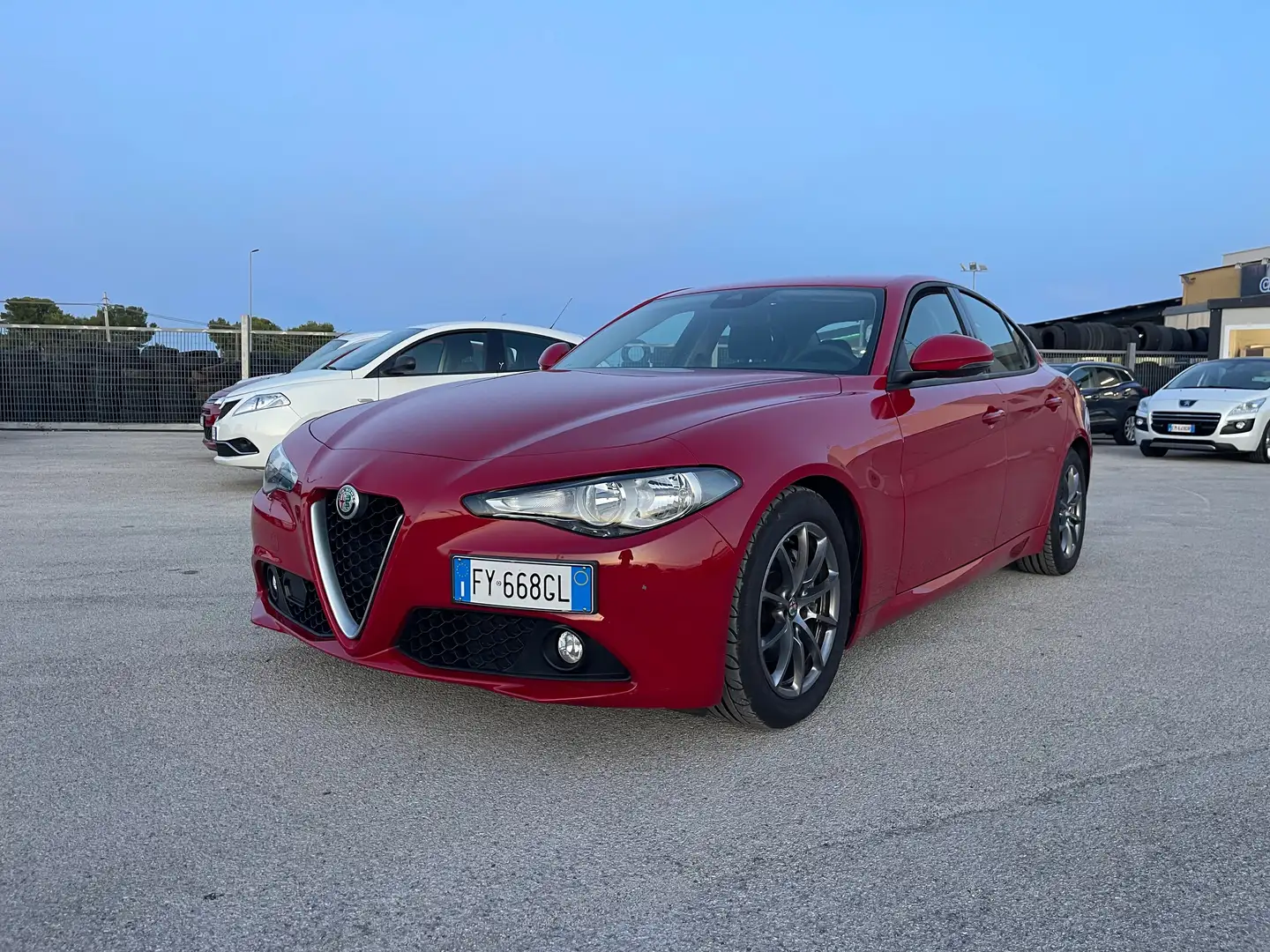 Alfa Romeo Giulia Giulia 2016 2.2 td 136cv auto 93000KM Rood - 1