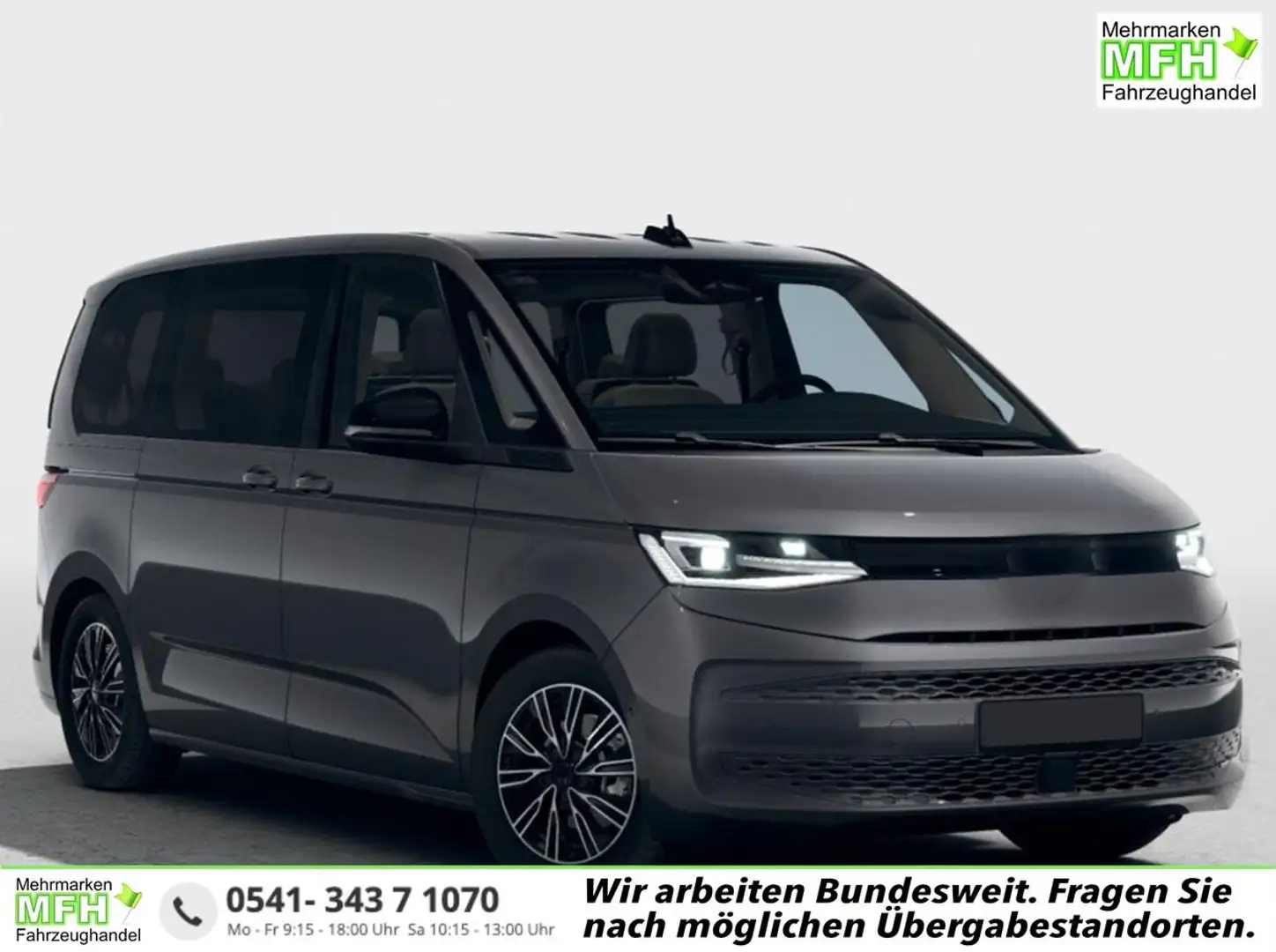 Volkswagen T7 Multivan Business 2.0 TDI, DSG Standheizung*AHK*7 Sitz*N... Grau - 1