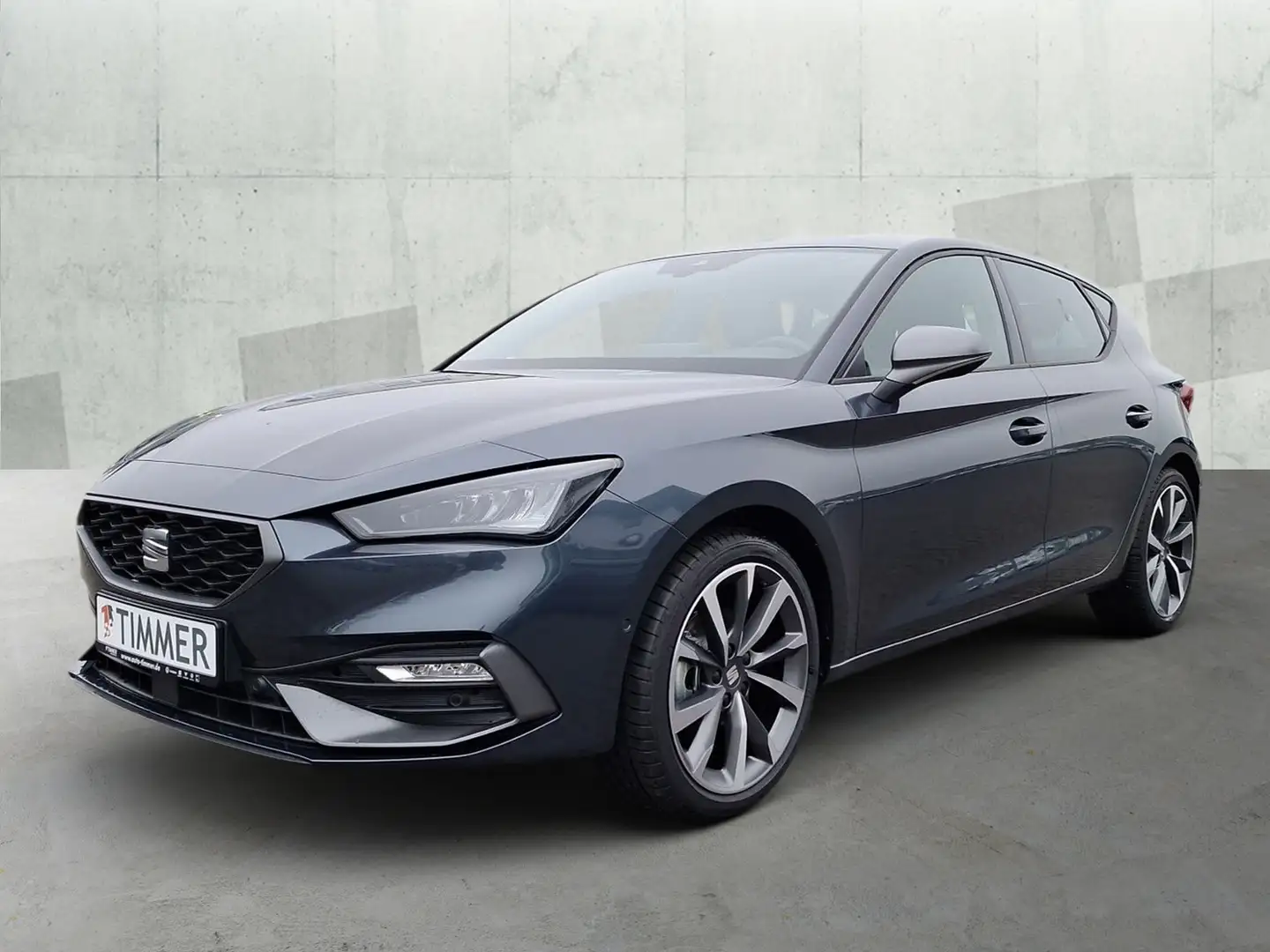 SEAT Leon FR 2.0TDI 110kW (150 PS) *DSG*ACC*PDC*RFK*SHZ*Nav Grau - 2