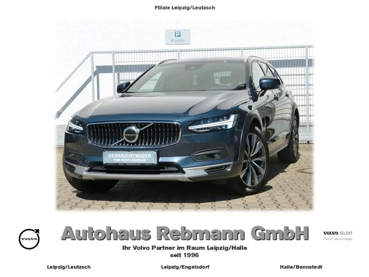 Volvo V90 Cross Country V90 B5 Cross Country Ultimate AWD SD*ACC*Head-Up Blau - 1