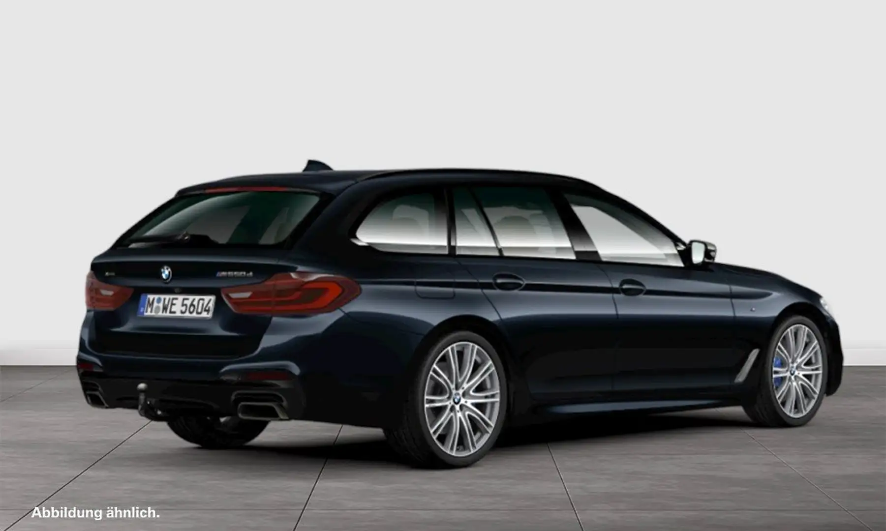 BMW 550 M550d xDrive B&W+PANO+HuD+NAVI+AHK+ACC+360° Noir - 2