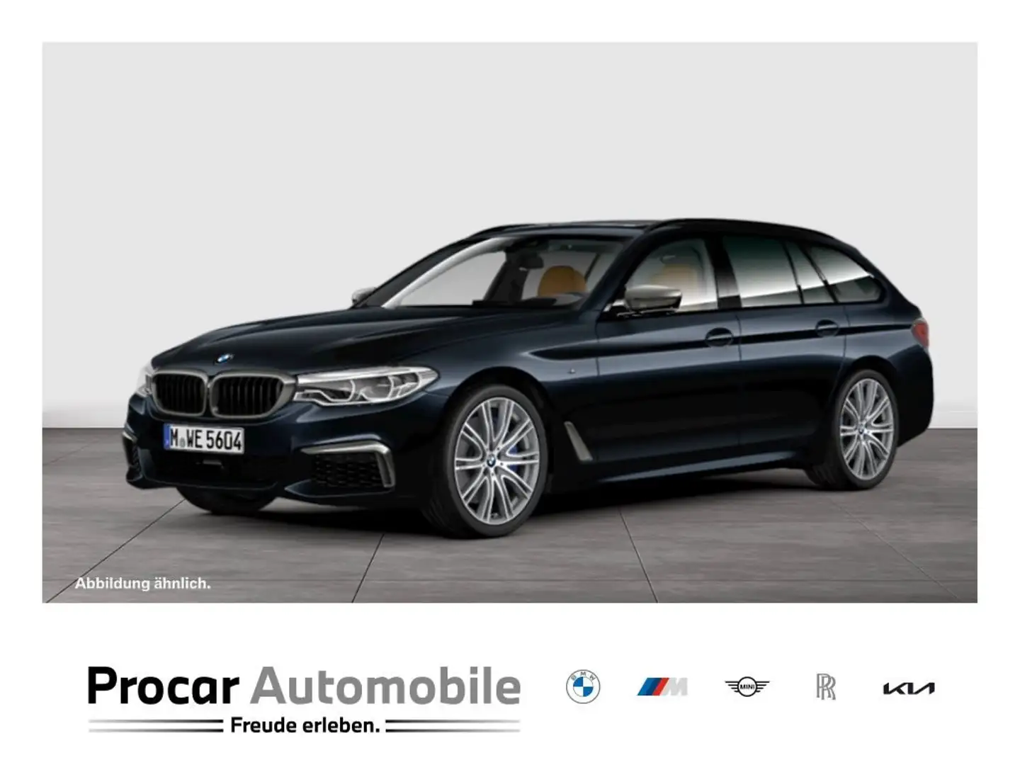 BMW 550 M550d xDrive B&W+PANO+HuD+NAVI+AHK+ACC+360° Negro - 1