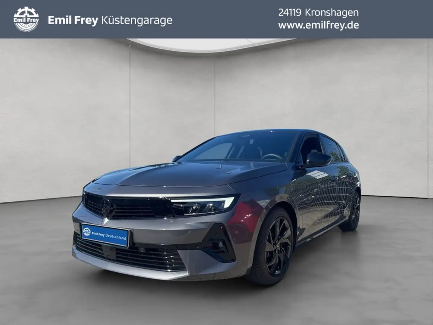 Opel Astra 1.2 Turbo Automatik GS AHK 360°Kam Hi-Fi Grigio - 1