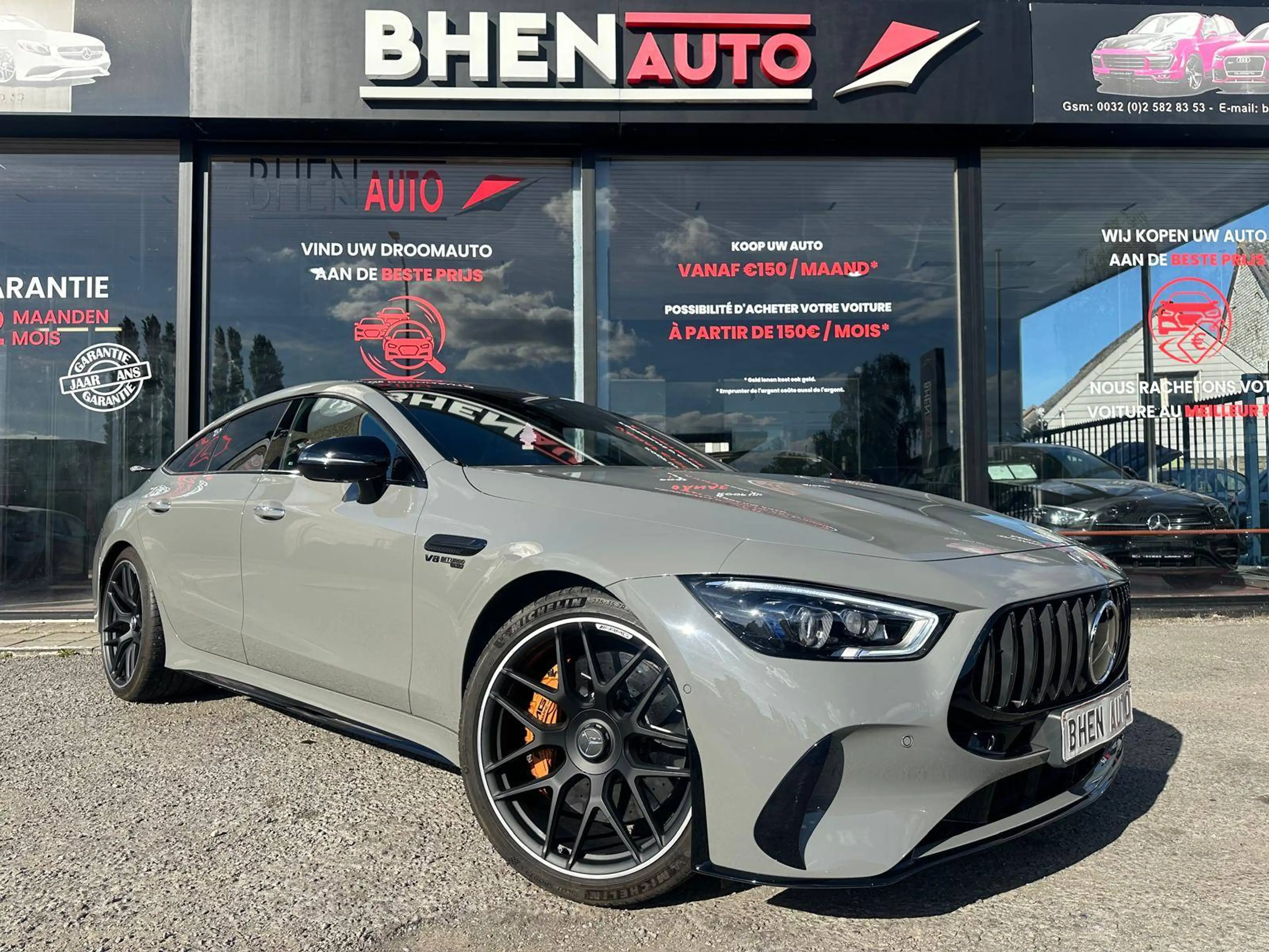Mercedes-Benz AMG GT 63 S 4-Matic FULL OPTION / TOIT PANO / CAMERA 360 / SIEGE BUCKET / GARANTIE 12 MOIS — photo 3