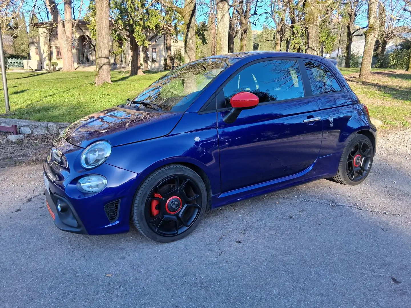 Abarth 595 Pista 160CV UNICO PROPRIETARIO Синій - 1