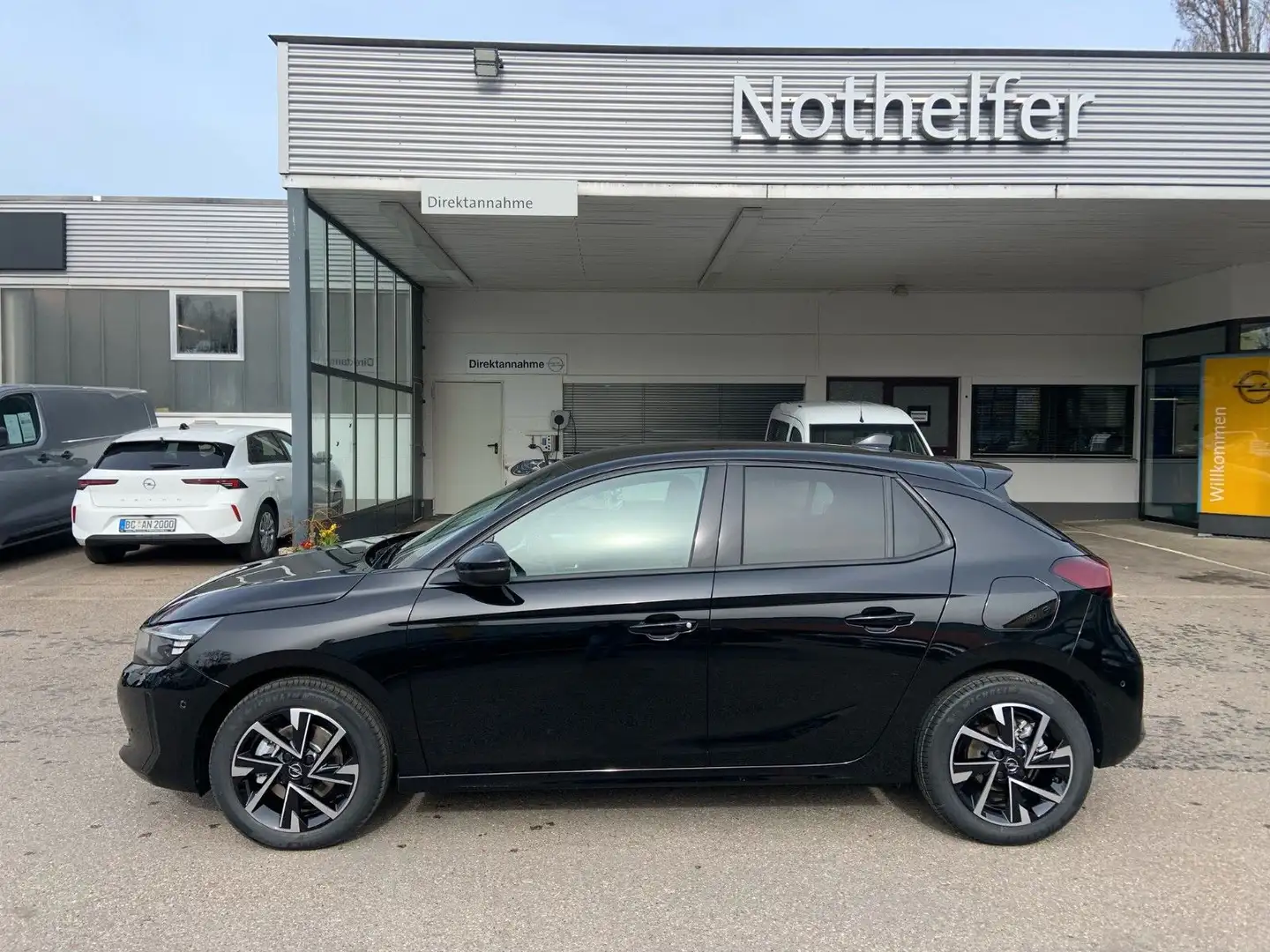 Opel Corsa F GS 1.2 DIT 101 PS 6 Gang Noir - 1