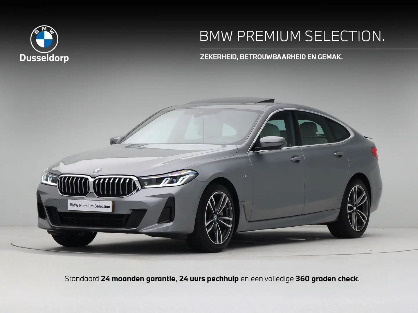 BMW 630 6 Serie 630i Gran Turismo Gris - 1