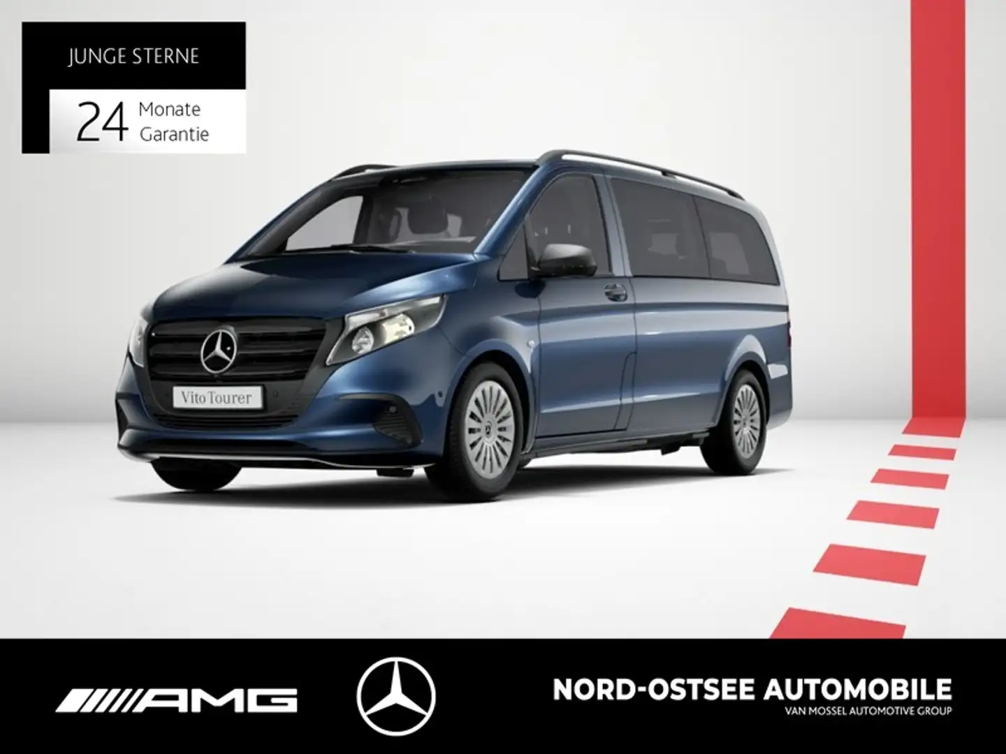 Mercedes-Benz Vito 116 TOURER NEUES MODELL NAVI KAMERA TEMPO Blau - 1