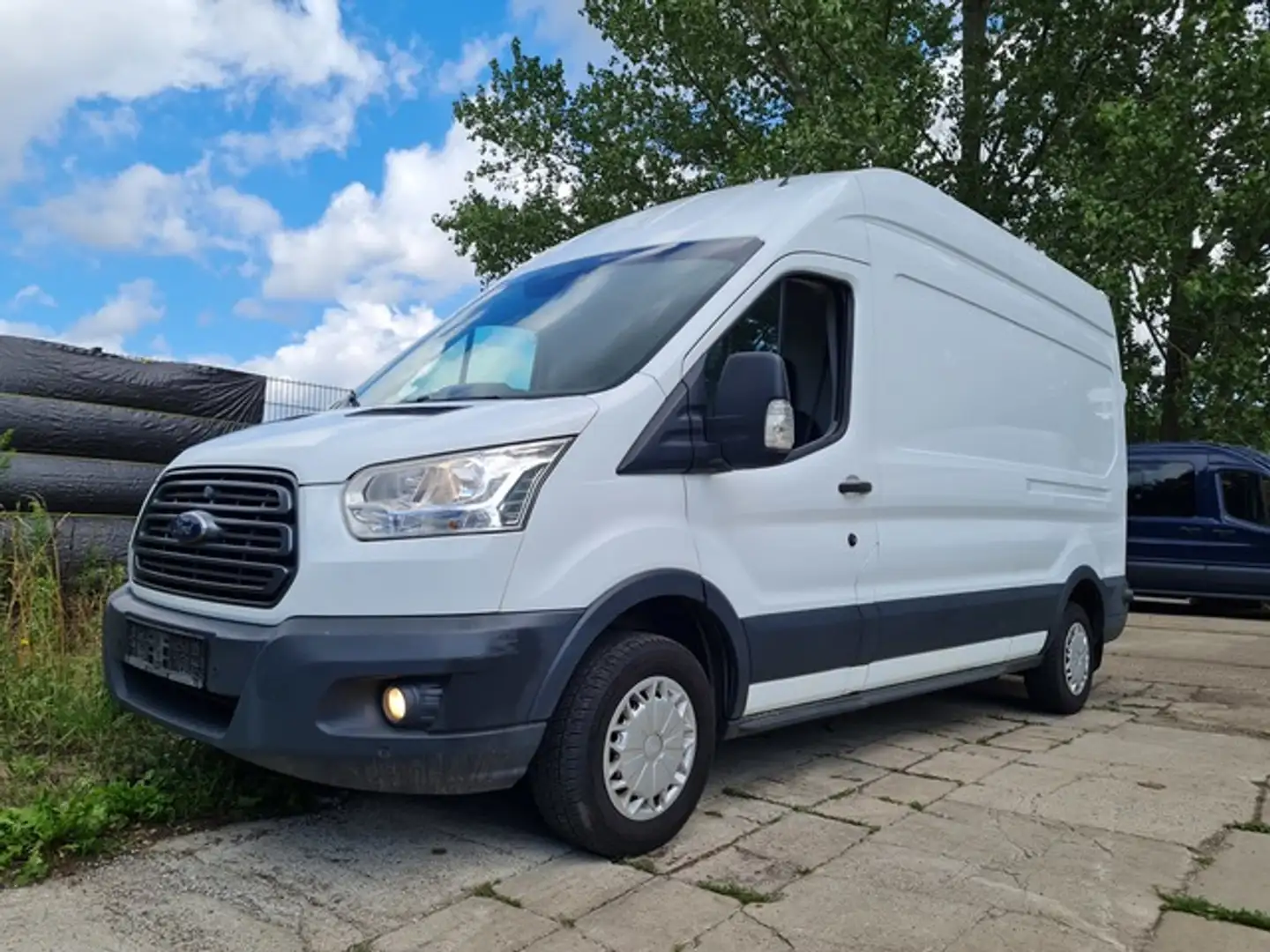 Ford Transit HOCH + LANG + KLIMA + STANDHZG +TÜV NEU+ Weiß - 1