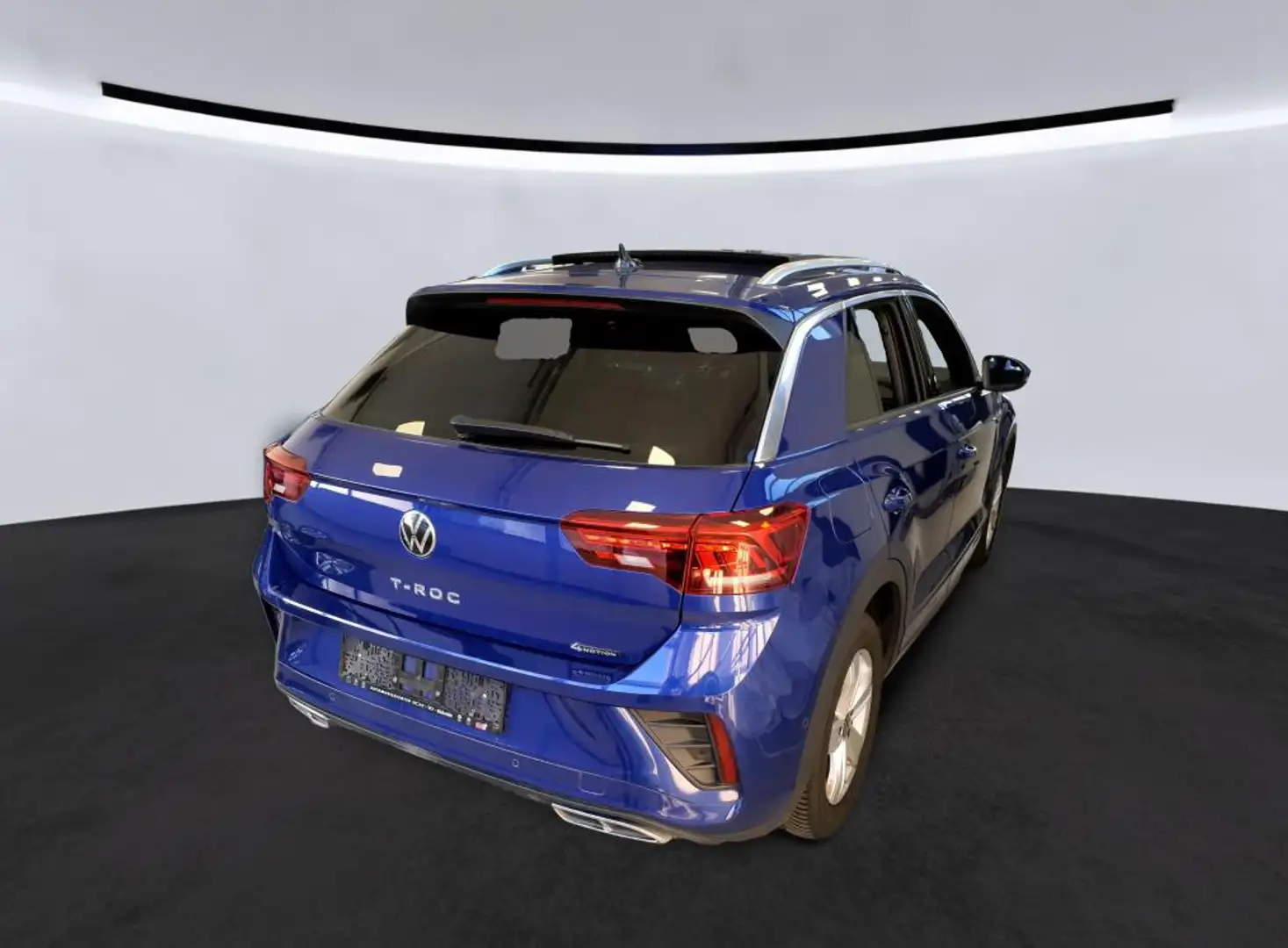 Volkswagen T-Roc R-Line 2.0 TSI 7-DSG 4MOTION AHK KAMERA Blau - 2