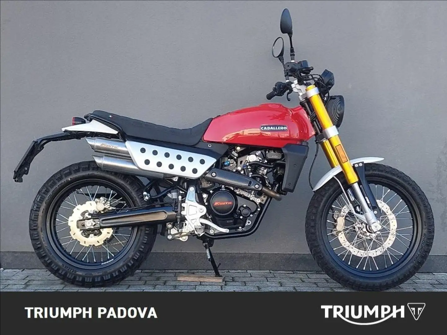 Fantic Caballero 125 Scrambler Rosso - 1