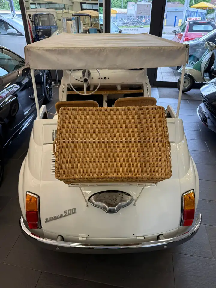 Fiat 500C SPIAGGINA JOLLY 1960 TARGHE NERE ORIGINALI, foto 6
