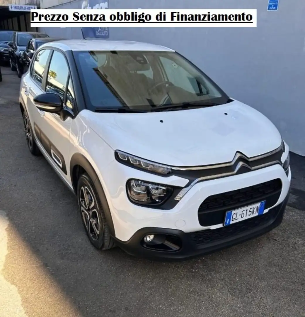 Citroen C3 BlueHDi 100 S&S Feel Pack Wit - 1