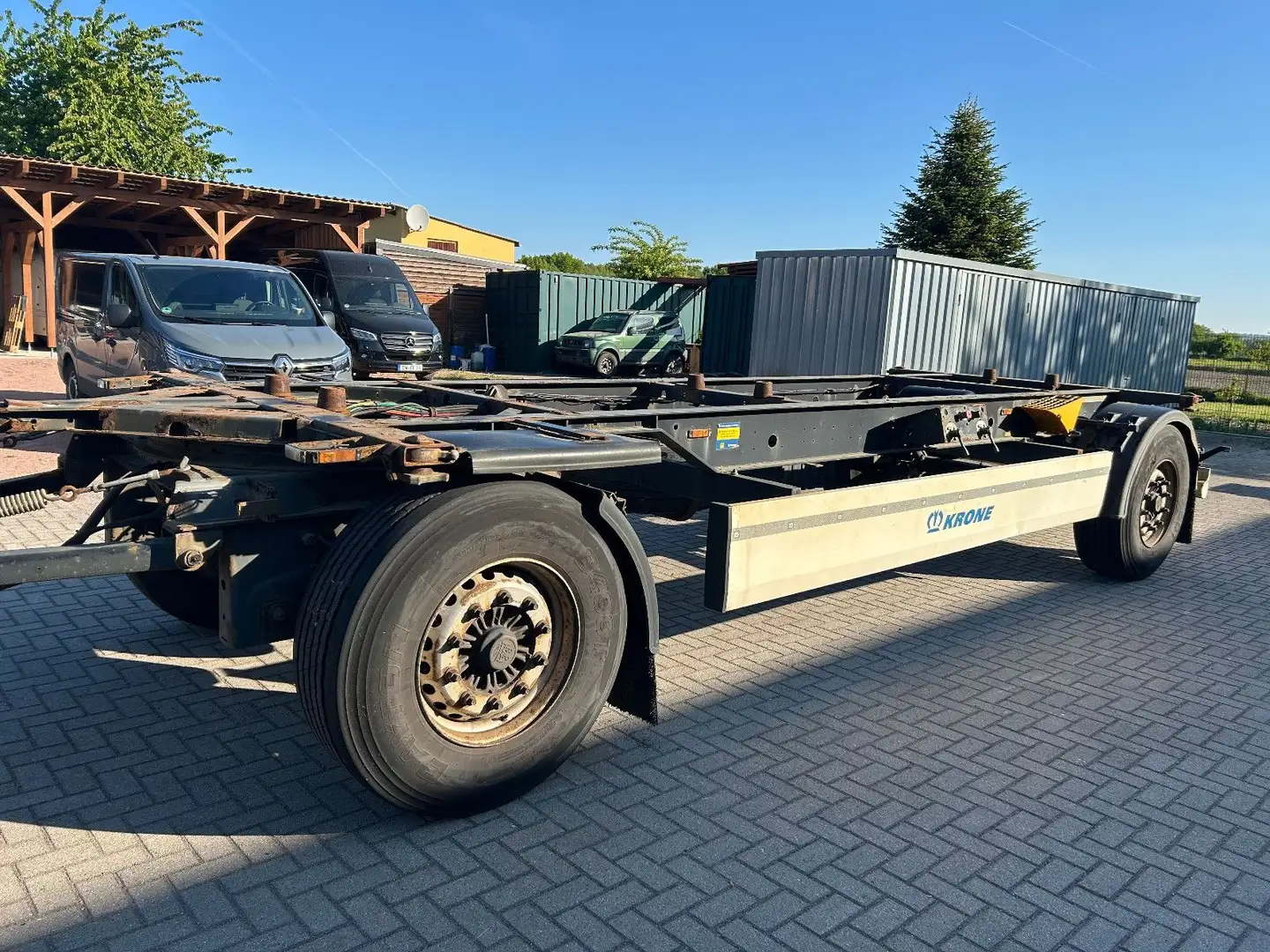 Krone AZ 18F DB Wechselfahrgestell Anhänger BDF - 2