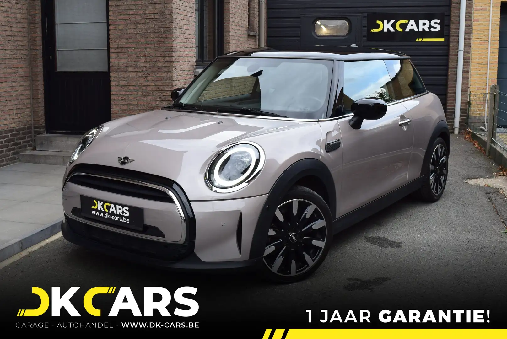 MINI Cooper 1.5i- 3 DEURS - NAVI / LED / SPORTZETELS / 17"ALU Grau - 1