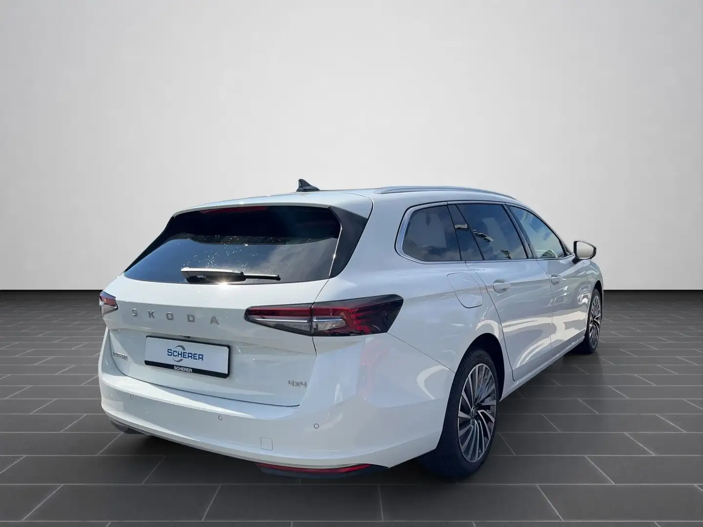 Skoda Superb Combi 2.0 TSI L&K MATRIX AHK PANO HUD Weiß - 2