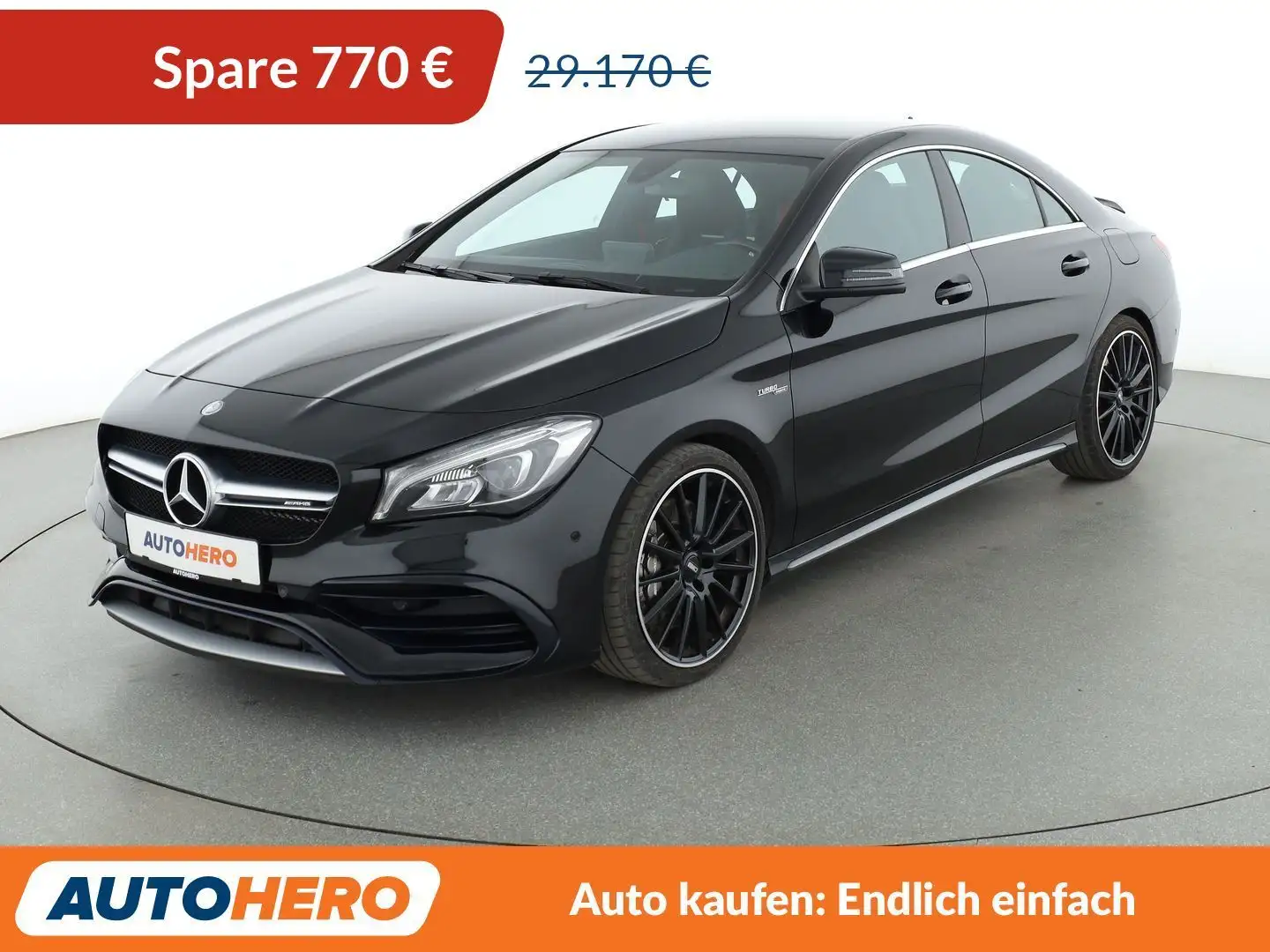 Mercedes-Benz CLA 45 AMG CLA 45 AMG 4Matic Aut.*NAVI*LED*TEMPO*PDC*SHZ* Schwarz - 1