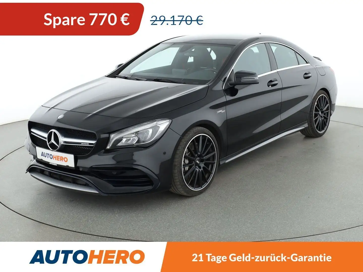Mercedes-Benz CLA 45 AMG CLA 45 AMG 4Matic Aut.*NAVI*LED*TEMPO*PDC*SHZ* Schwarz - 1