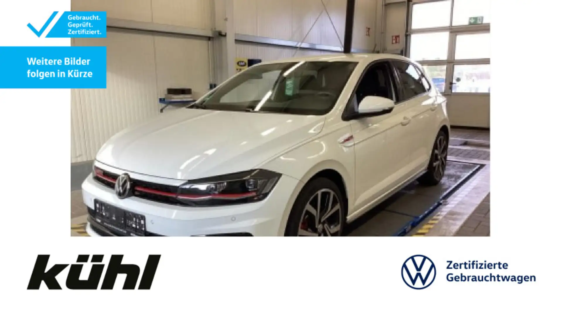 Volkswagen Polo 6 VI GTI 2.0 TSI DSG LED/ACC/Navi Weiß - 1